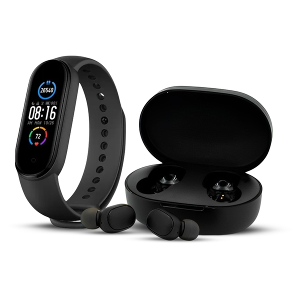 سماعة Redmi Air Dots + Smart Watch M4 band