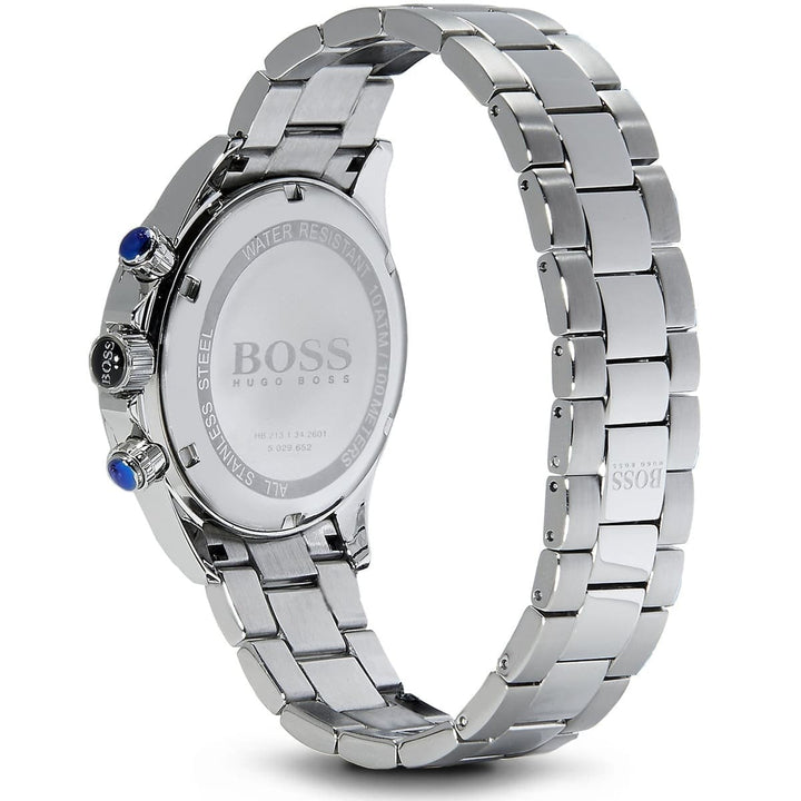 ساعة بوس Boss رجالي أوريجينال باللون الفضي