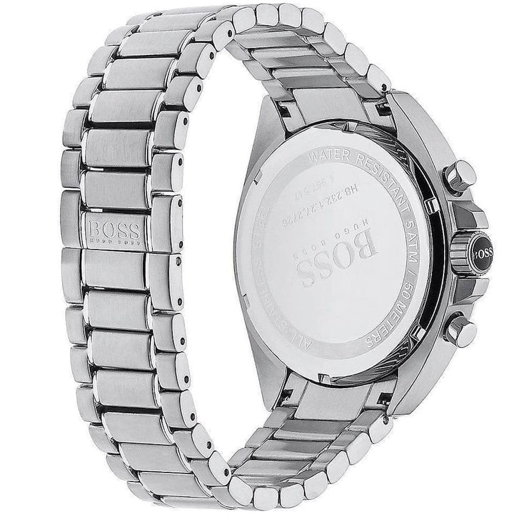 ساعة يد بوس Boss رجالي أوريجينال باللون الفضي