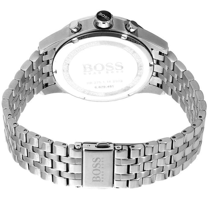 ساعة هوجو بوس رجالي أوريجينال باللون الفضي