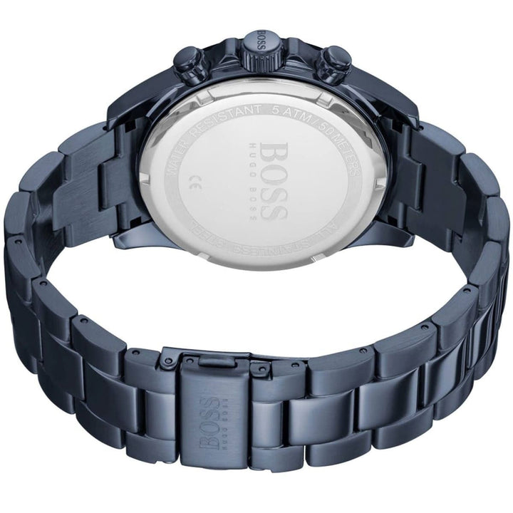 ساعة يد هوجو بوس معدن أوريجينال لون أزرق
