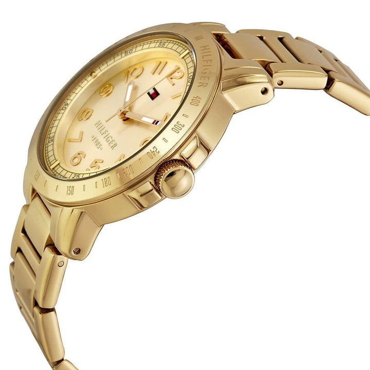 ساعة تومي هيلفيجر حريمي كلاسيك أوريجينال باللون الذهبي