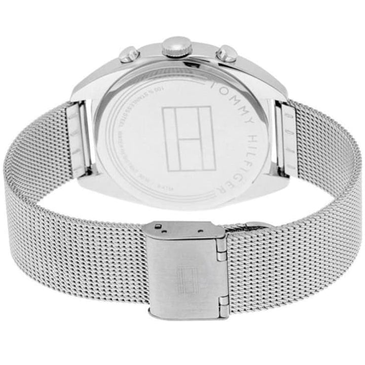 ساعة يد حريمي تومي هيلفيجر معدن سيلفر بتصميم رقيق