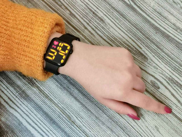 Smart Bracelet 119 PLUS أسود + ساعه رابر تاتش اسود