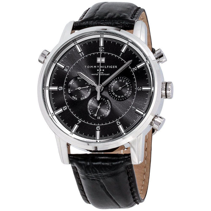 Tomساعة تومي هيلفيجر جلد طبيعي أوريجينال للرجالmy Hilfiger watch for men 1790875