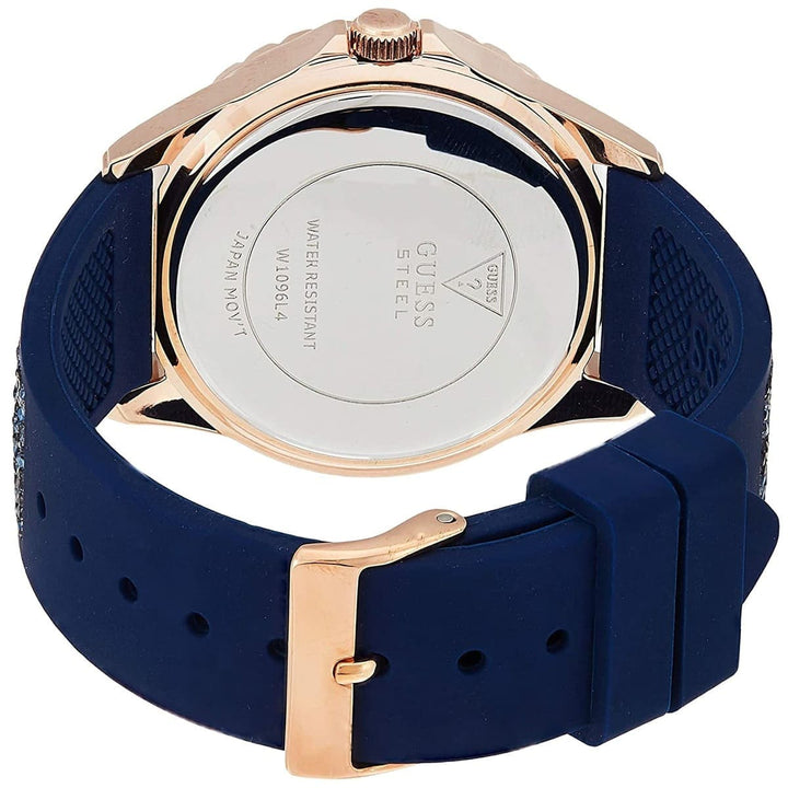 ساعة يد جيس رابر كاجوال حريمي بتصميم مختلف باللون الأزرق