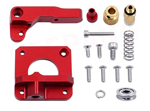 قطع غيار الطابعة ثلاثية الابعاد 3D، من الناحية اليمين طارد منبثق MK8 CR10 مصنوع من خليط الالومنيوم السميك لخيوط الطباعة وب...