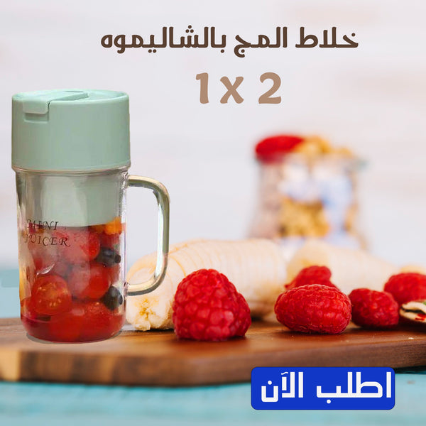 خلاط المج بالشاليموه 2*1