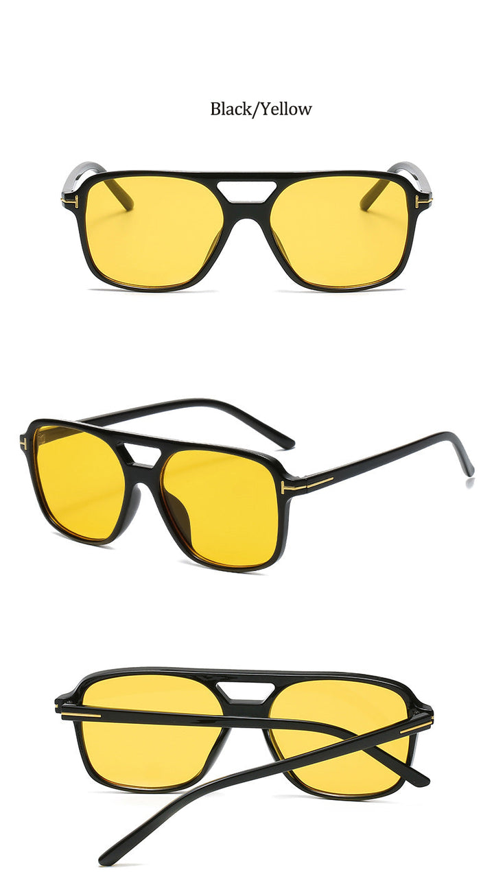 توم فورد- oval sunglasses FT5585-B Cocyta