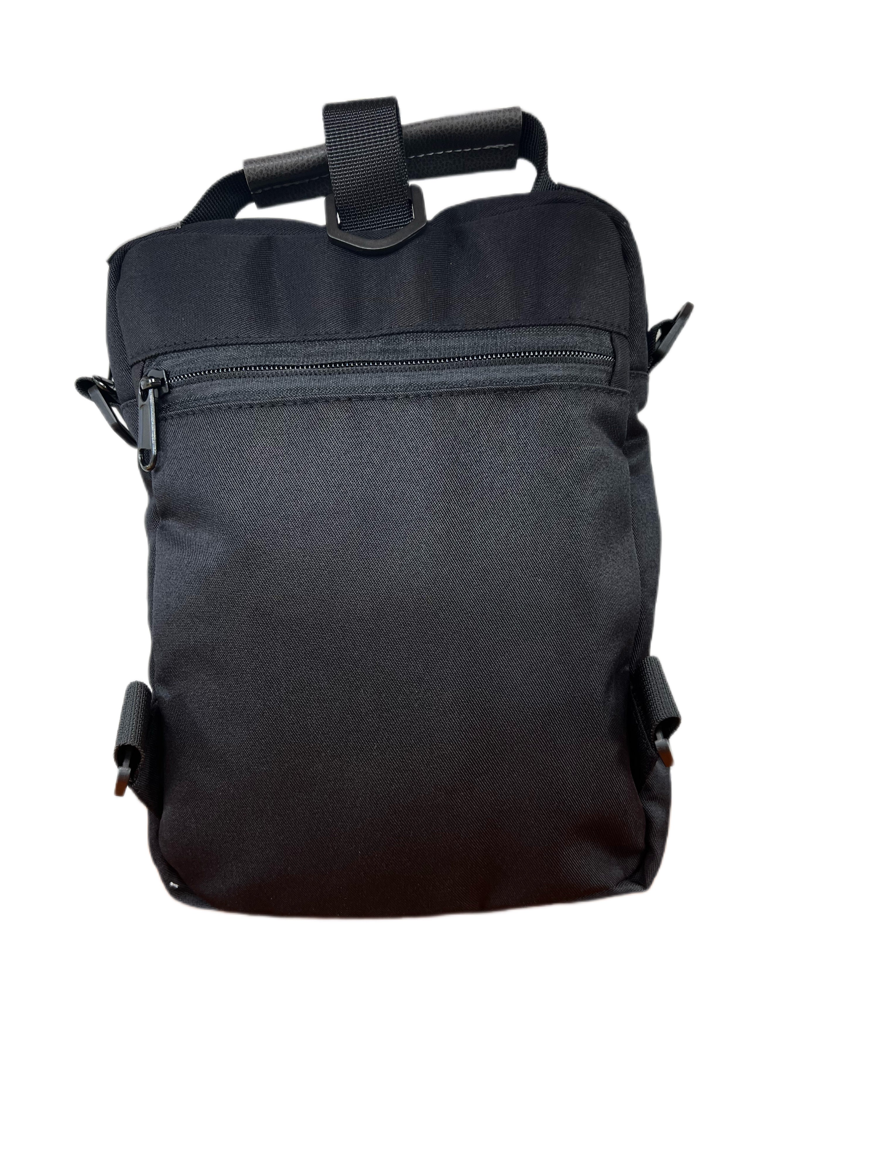 Tablet bag with shoulder strap -10 inch (Green/black)