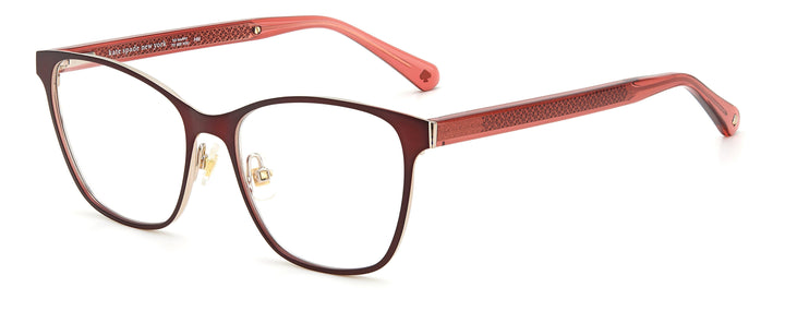 Eyeglasses , kate spade , Seline , Women , Cat-Eye Lenses , Original , Red