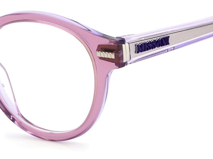 Eyeglasses , Missoni , MIS 0050 , Women , Round , Violet , Original