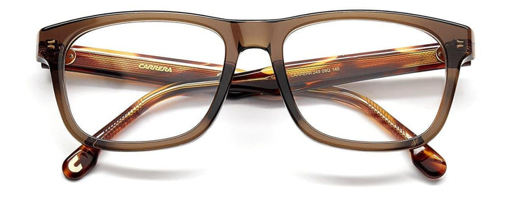 Eyeglasses , Carrera , Carrera 249 , Unisex , Square , Brown , Original