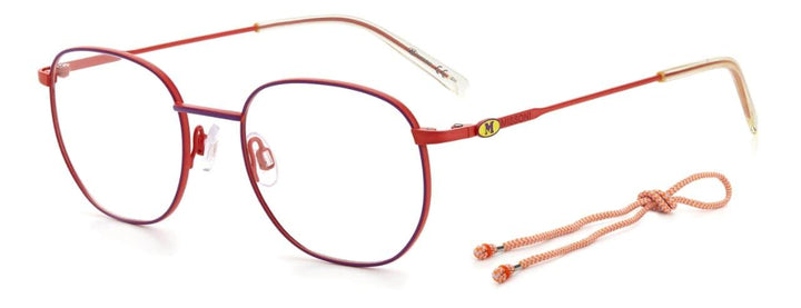 Eyeglasses , M Missoni , MMI 0060 , Women , Round , Red , Original