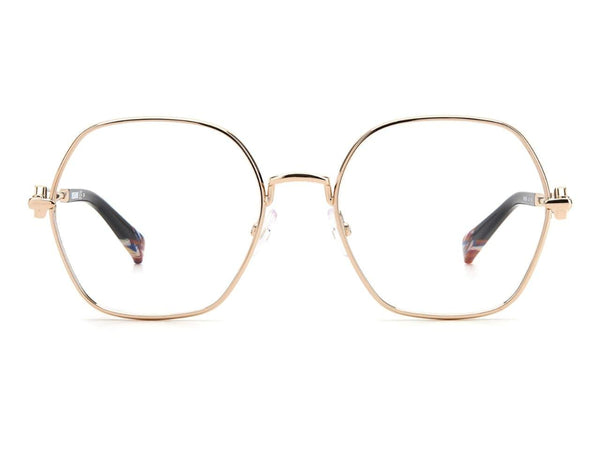 Eyeglasses , M Missoni , MMI 0055 , Women , Square , Gold , Original