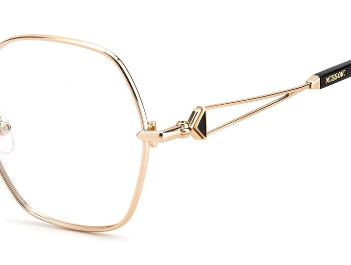 Eyeglasses , M Missoni , MMI 0055 , Women , Square , Gold , Original