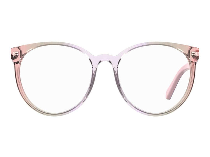 Eyeglasses , Love Moschino , MOL 582 , Women , Round , Pink , Original