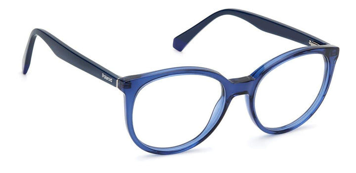 Eyeglasses , Polaroid ,PLD D422 , Women , Round , Blue , Original