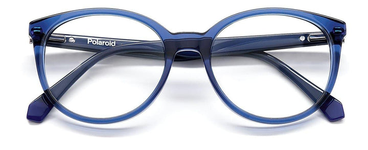 Eyeglasses , Polaroid ,PLD D422 , Women , Round , Blue , Original