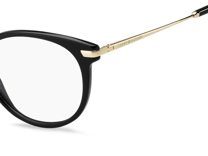 Eyeglasses , Tommy Hilfiger , TH 1821 , Women , Round , Black , Original