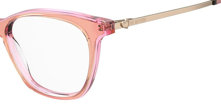 Eyeglasses , Love Moschino , MOL 579 , Women , Cat Eye , Pink , Original