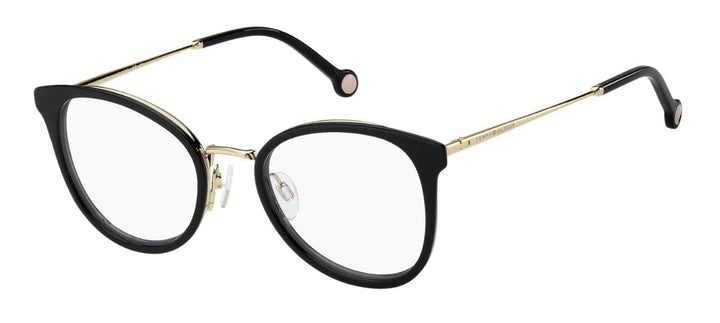 Eyeglasses , Tommy Hilfiger ,TH 1837 , Women , Cat Eye , Black , Original