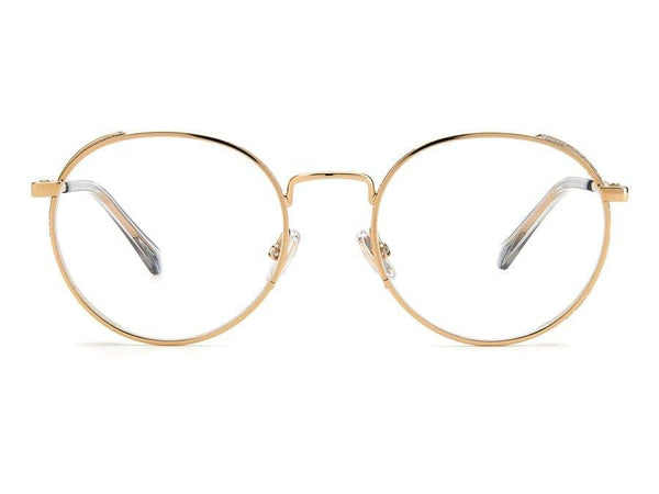 Eyeglasse , Jimmy Choo , JC 301 , Women , Round , Gold , Original