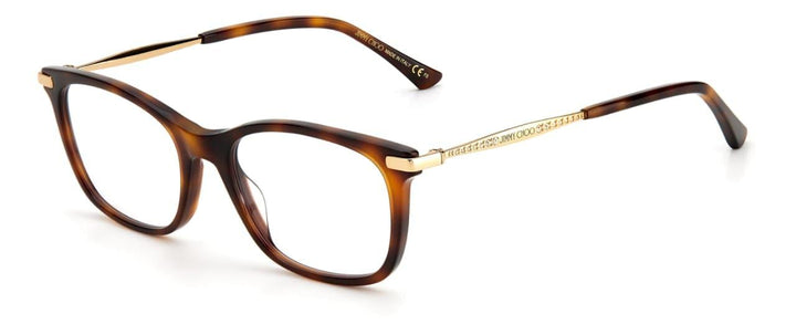 Eyeglasse , Jimmy Choo , JC 298 , Women , Square , Brown , Original