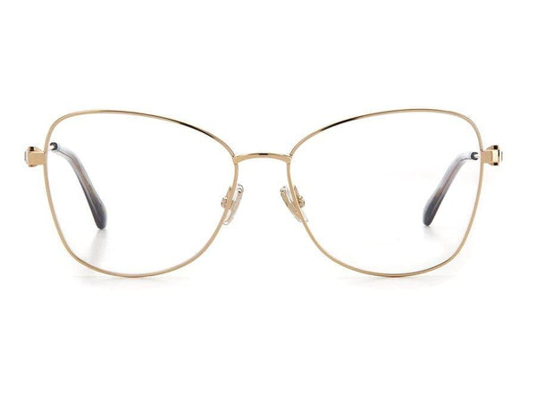 Eyeglasse , Jimmy Choo , JC 304 , Women , Round , Gold , Original