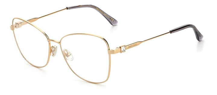 Eyeglasse , Jimmy Choo , JC 304 , Women , Round , Gold , Original