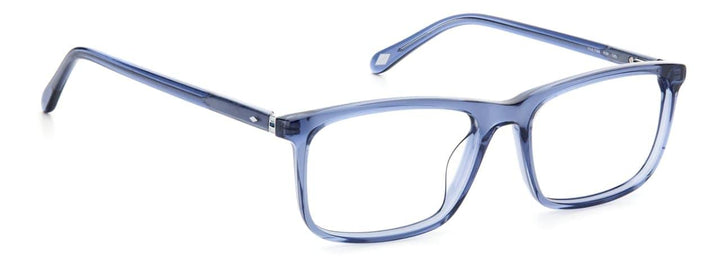 Eyeglasse , Fossil , FOS 7098 , Men , Square , Blue , Original