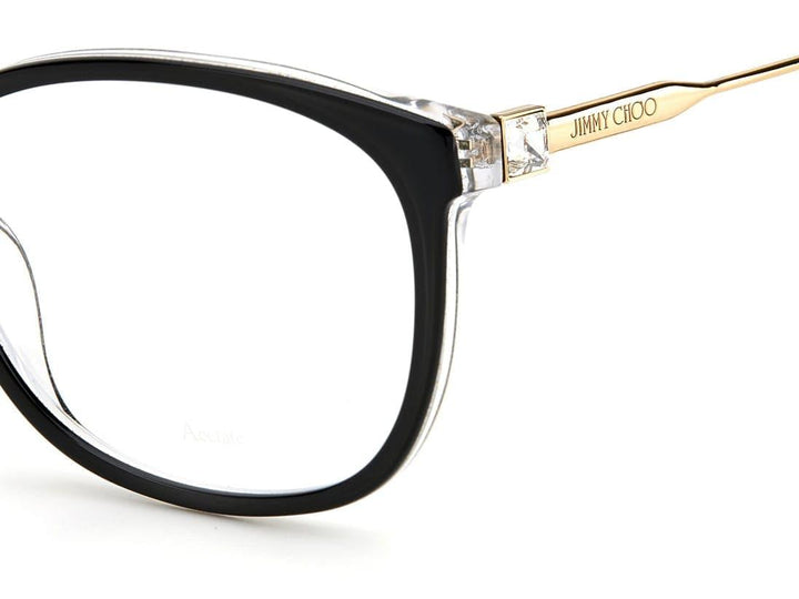 Eyeglasse , Jimmy Choo , JC 302 , Women , Square , Black , Original