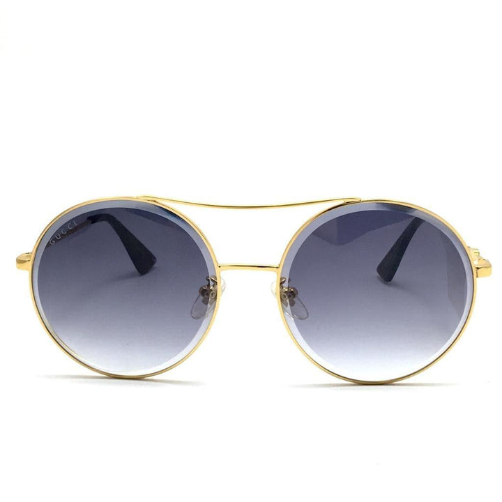 جوتشى-round sunglasses for women GG0061S