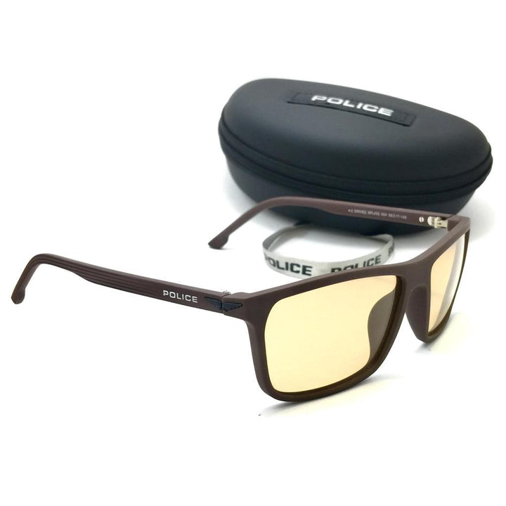 بوليس  - Rectangular FRAME  - men sunglasses SPL452# - cocyta.com 