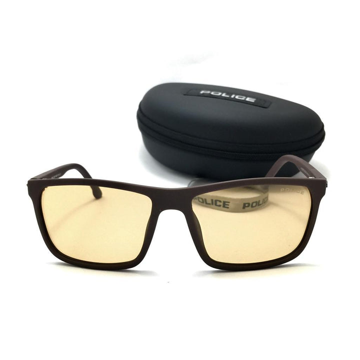 بوليس  - Rectangular FRAME  - men sunglasses SPL452# - cocyta.com 