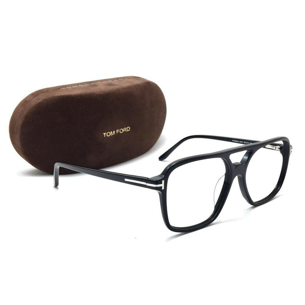 توم فورد- oval eyeglasses FT5585-B - cocyta.com 