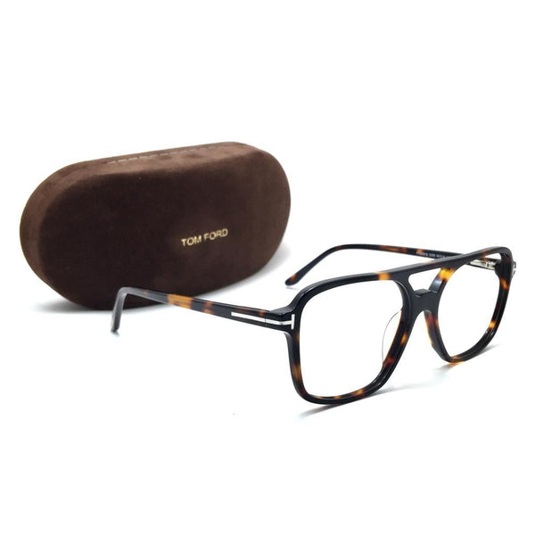 توم فورد- oval eyeglasses FT5585-B - cocyta.com 