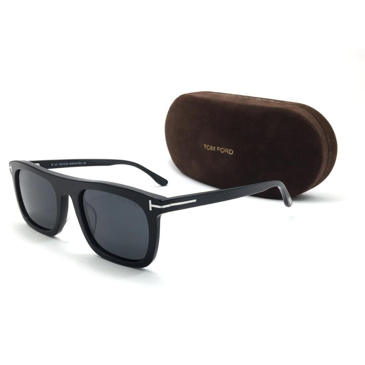 توم فورد- rectangle sunglasses FT5757-B - cocyta.com 