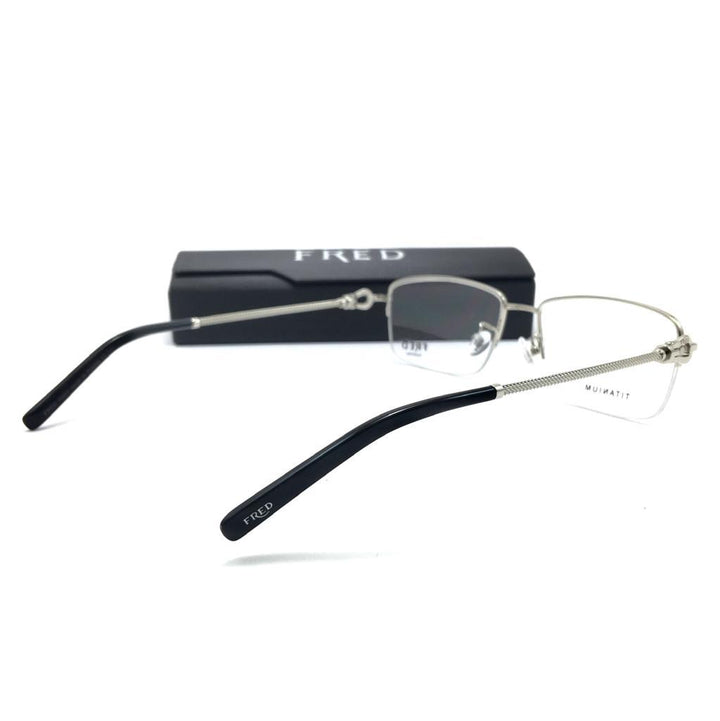 فريد-half frame eyeglasses TITANIUM140 - cocyta.com 