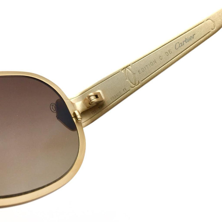 كارتيه-oval sunglasses for women  EDITION - cocyta.com 