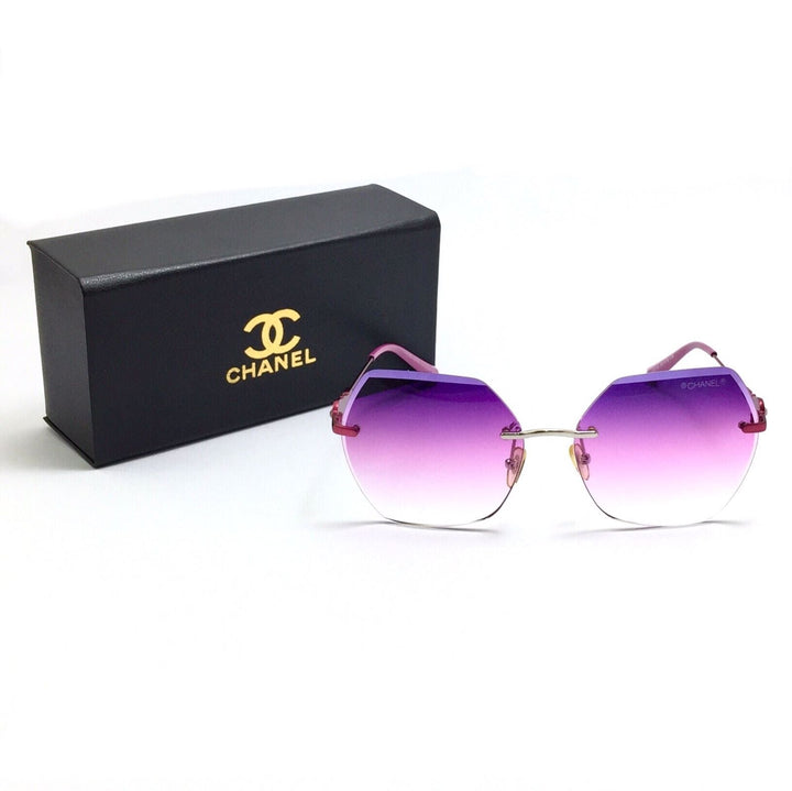 شانيل -round women sunglasses 50032 Cocyta