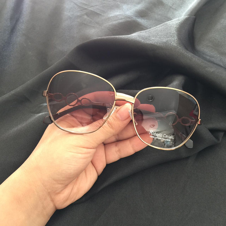 روبيرتو كافاللى-oval sunglasses for women RC1098 Cocyta