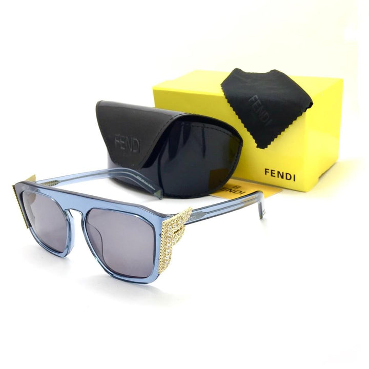 فيندى - Square  Women Sunglasses ff0381# Cocyta