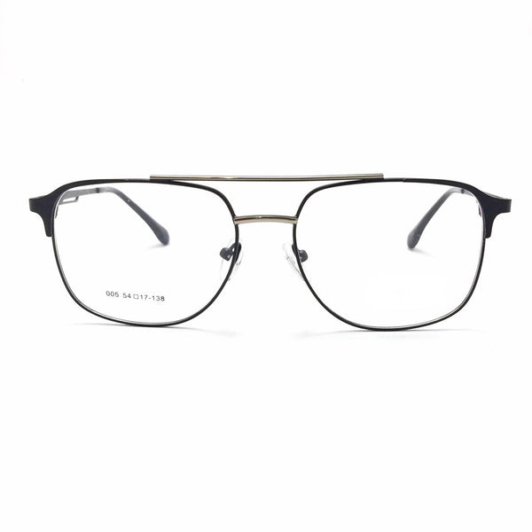 black horse-eyeglasses rectangle 005 Cocyta