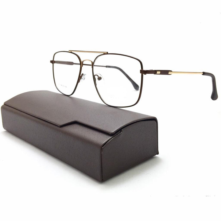 black horse-eyeglasses rectangle 001 Cocyta