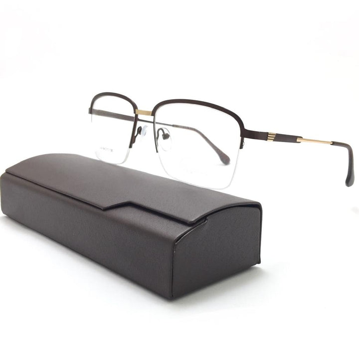 black horse-eyeglasses rectangle 019 Cocyta