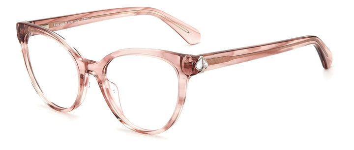 Eyeglasses , kate spade , Xandra , Women , Round Lenses , Original , Pink