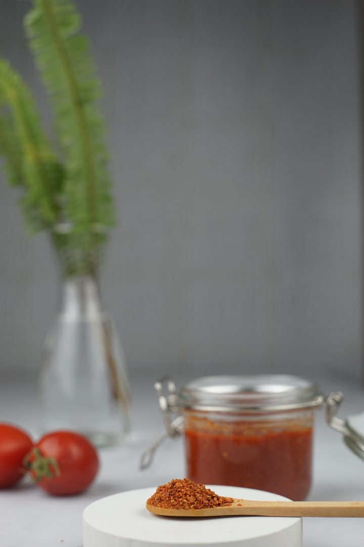 طماطم بودر لتحضير أفضل أطباق الباستا بنكهة قوية