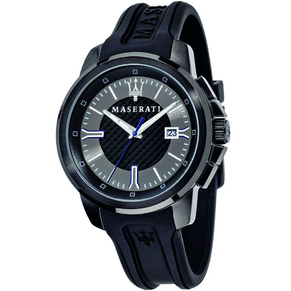 ساعة مازيراتي رجالي , Maserati , R8851123004 Sfida , Rubber , Men , Black , Original