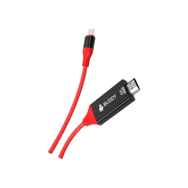 USB-C To Hdmi Male 3M Red+Black